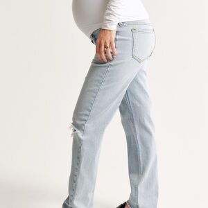 Abercrombie & Fitch Light Blue Straight Jeans